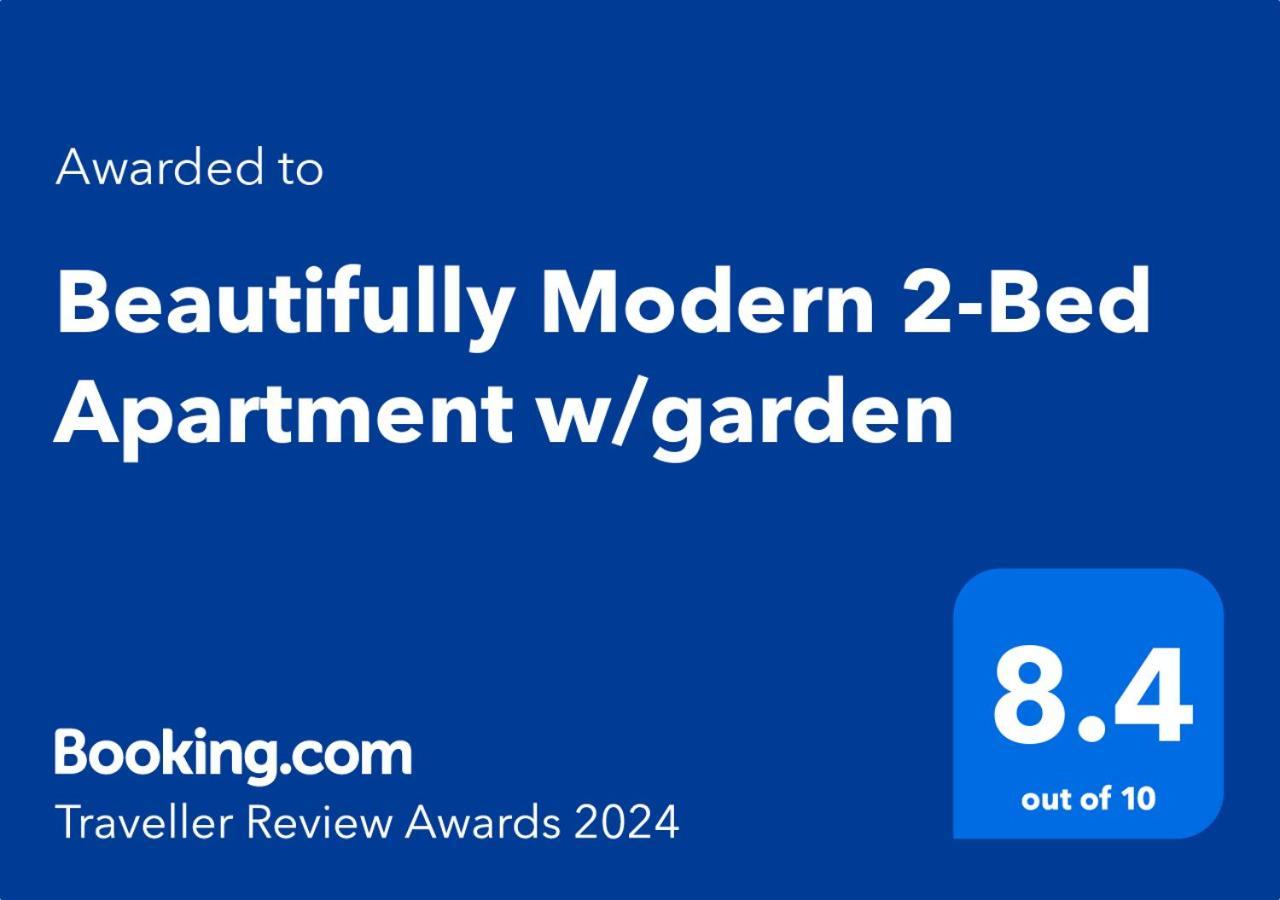Beautifully Modern 2-Bed Apartment W/Garden Londres Exterior foto